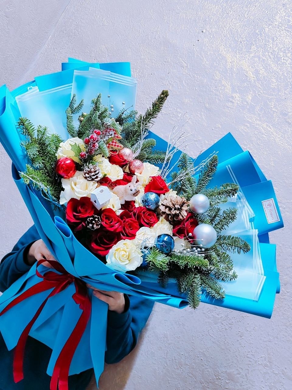 Новогодний букет 3278 - фото 7340
