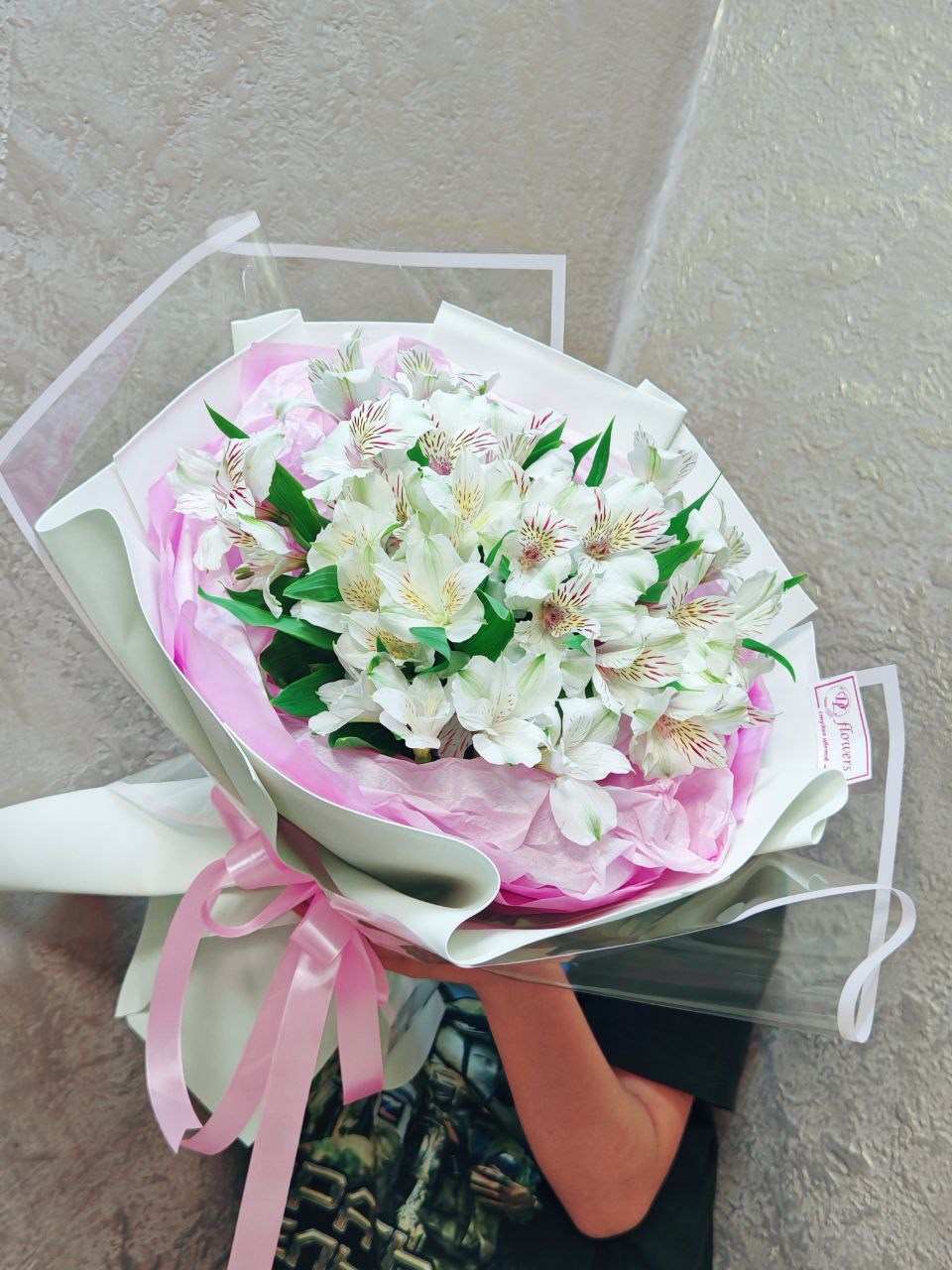 Авторский букет альстромерий 3460