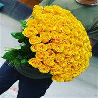 51 желтая роза Эквадор