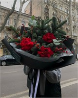 Авторский зимний букет 5543
