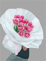 Авторский букет 15 пионовидных 3496