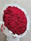 101 красная роза Эквадор 70 см - фото 5944