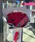 25 красных роз Эквадор 80 см - фото 5948